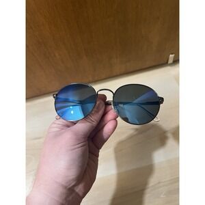 Suncloud Bridge City Sunglasses, Gunmetal Frame, Polarized Blue Mirror Lens New